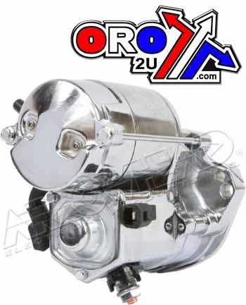 STARTER MOTOR HD 1.4 KW 89-06, HARLEY DAVIDSON, CHROME, ARROWHEAD SHD0006-C thumbnail 3