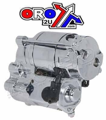 STARTER MOTOR HARLEY DAVIDSON, SHD0004-C, CHROME FINISH 1.4Kw thumbnail 3