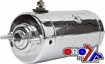 STARTER MOTOR HARLEY DAVIDSON, SHD0001-C, CHROME FINISH thumbnail 2