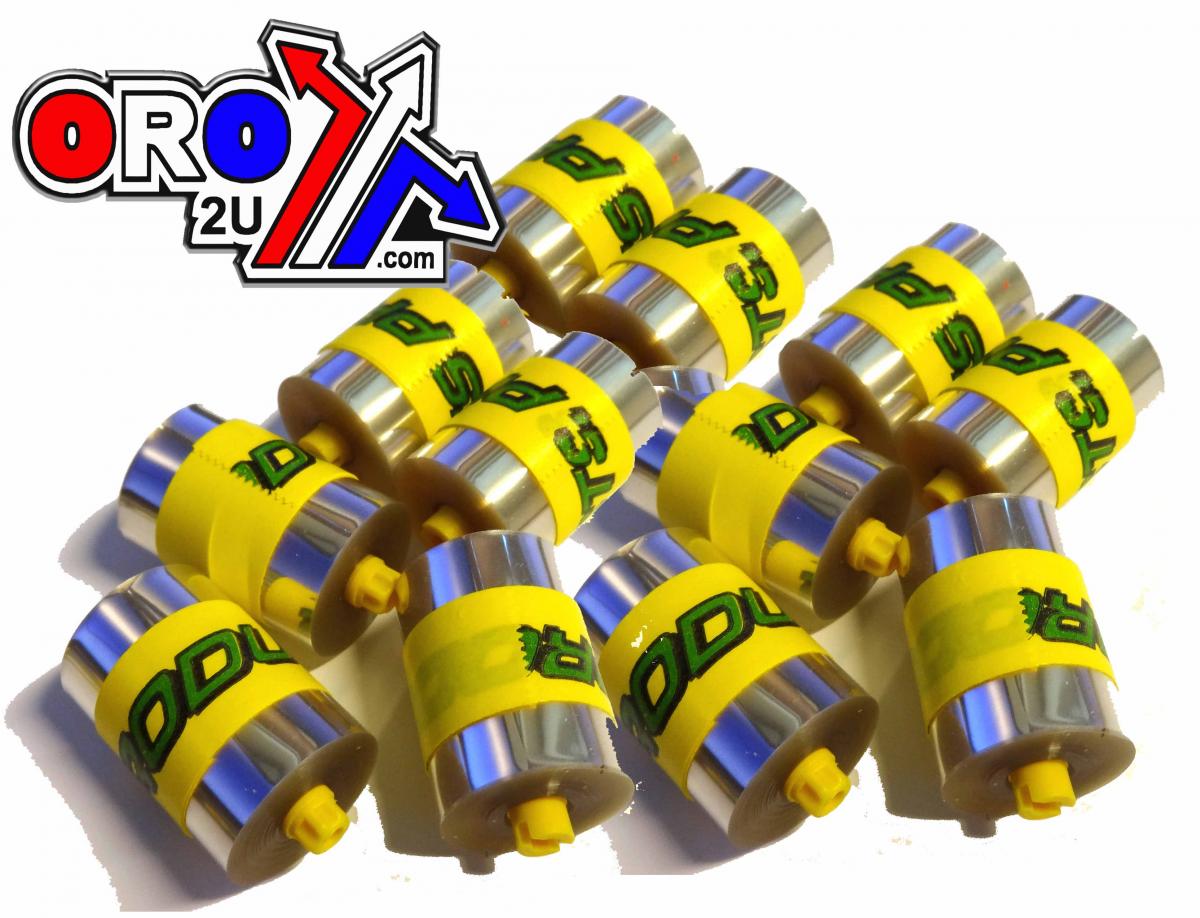 TORX END FILM PACK/12, 31mm STD ROLL OFF FILM, OAKLEY, SMITH thumbnail 2