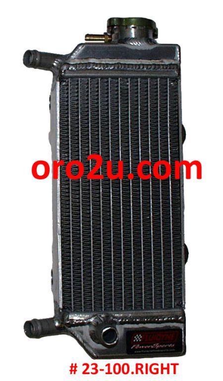 RADIATOR CRF250 04-09 RIGHT, FPS11-6CRF250-R FLUIDYNE image 1