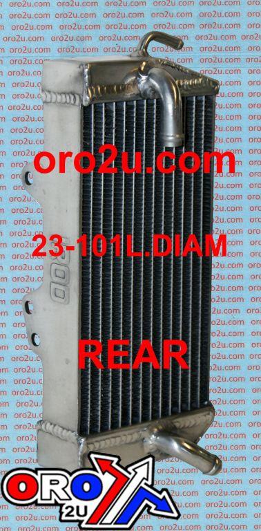 RADIATOR CRF450R 02-04 LEFT, 008021 HONDA 19015-MEB-673 thumbnail 2