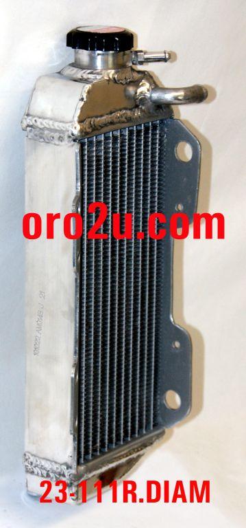 RADIATOR YZF42600-02 RIGHT, IROD 008026 5NL-12461-10-00, WRF400 426 450 00-06 thumbnail 2