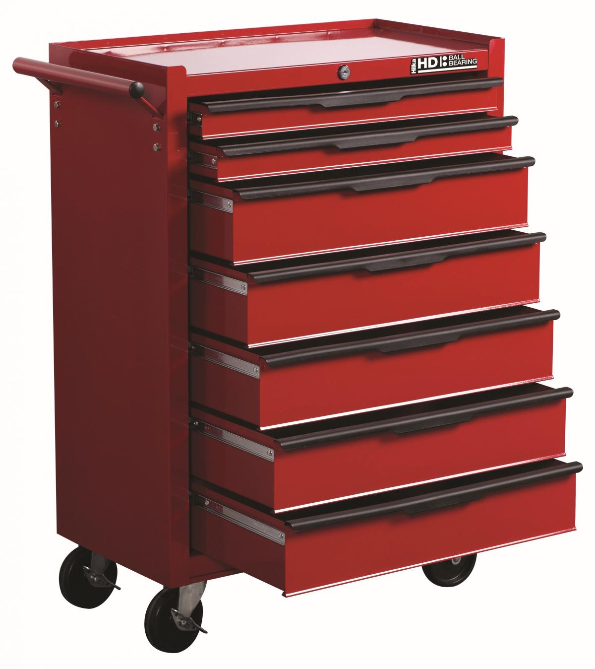 7 DRAWER TOOL TROLLEY HILKA G301T7BBS thumbnail 2