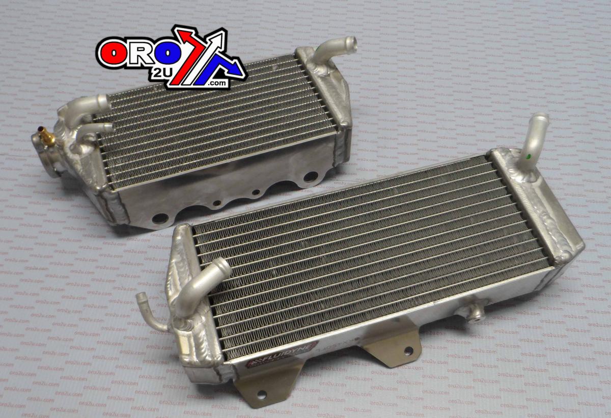 RADIATOR KXF450 KX450F 2008, FLUIDYNE FPS11-8KX450, 39061-0151 & 39061-0155 thumbnail 2