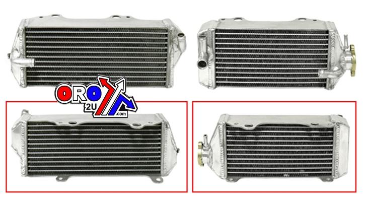 RADIATOR OVERSIZE RMZ250 07-09 OS, PSYCHIC XD-10037 17710-10H00 17720-10H00 thumbnail 2
