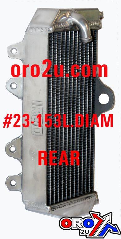 RADIATOR YZ125 05-21 LEFT, 008100 IROD 1C3-1240A-00-00 thumbnail 2