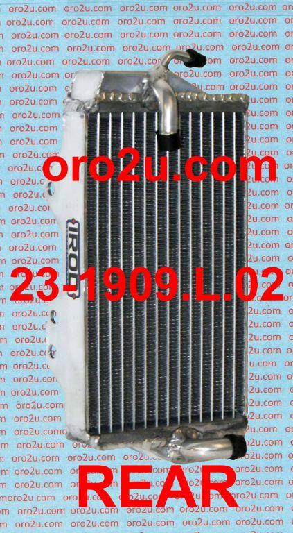 RADIATOR CR125 02-03 LEFT, 008133 IROD 19015-KZ4-J44 thumbnail 2