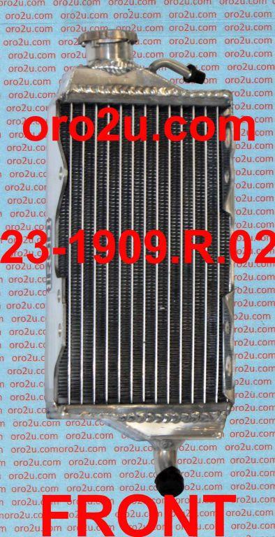 RADIATOR CR125 02-03 RIGHT, 008134 IROD 19010-KZ4-J44 thumbnail 2