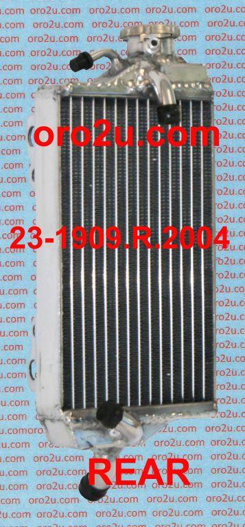 RADIATOR CR125 2004 RIGHT, 008167 IROD 19010-KSR-J02 thumbnail 2