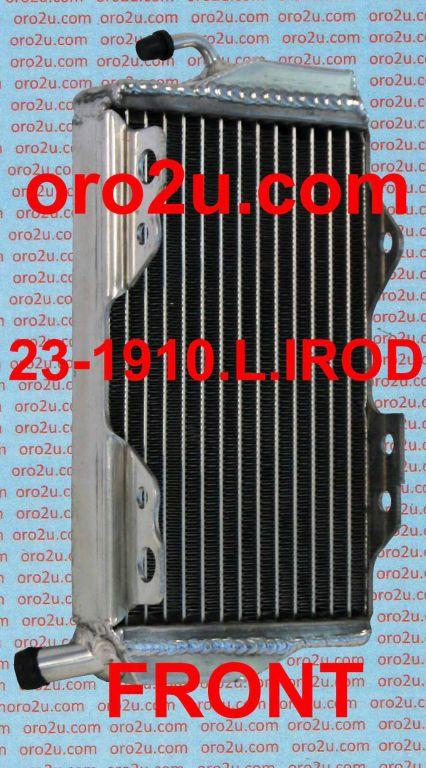RADIATOR CR250R 02-04 LEFT, 008135 IROD 19015-KSK-013 thumbnail 2