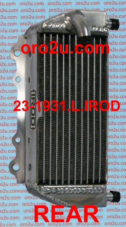 RADIATOR KX125 KX250 LEFT, 008147 IROD image 1