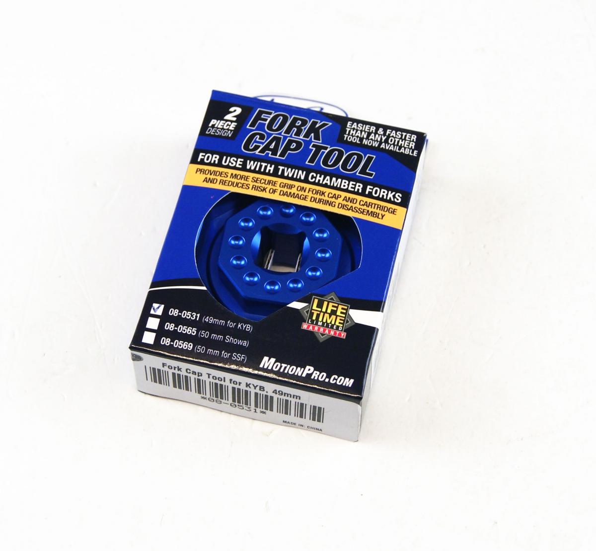 FORK CAP TOOL KYB 49mm MOTION PRO 08-0531 thumbnail 2
