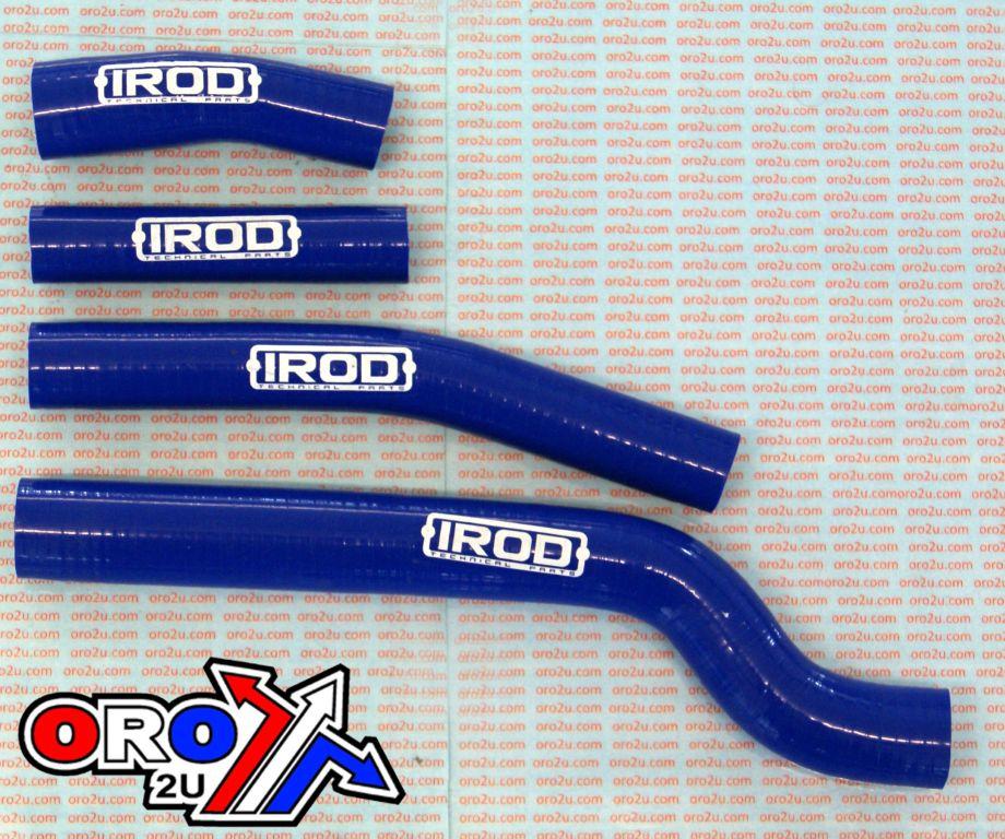 HOSE KIT 4pcs 03-07 YZF/WRF450, SILICONE RADIATOR YAMAHA, IROD 010053 image 1