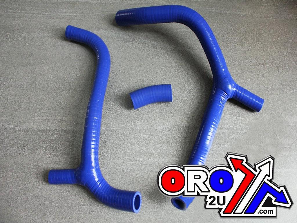 HOSE Y KIT 3pcs 09-12 CRF450 BLUE SILICONE RADIATOR HOES image 1