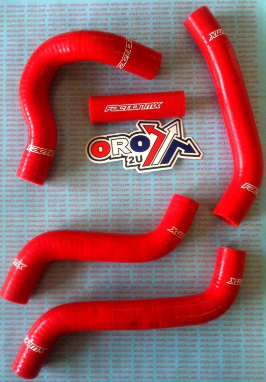 HOSE KIT/5 07-10 RMZ450 RED image 1