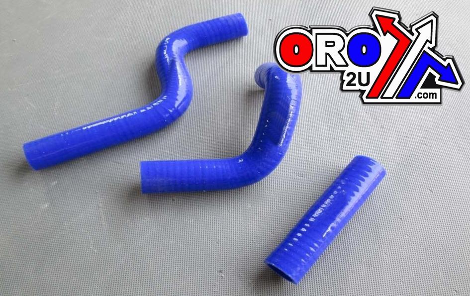 HOSE KIT 3pcs KX85 100 98-13 BLUE, SILICONE RADIATOR KAWASAKI 39062-1425 , 39062-1712 , 39062-1711 image 1