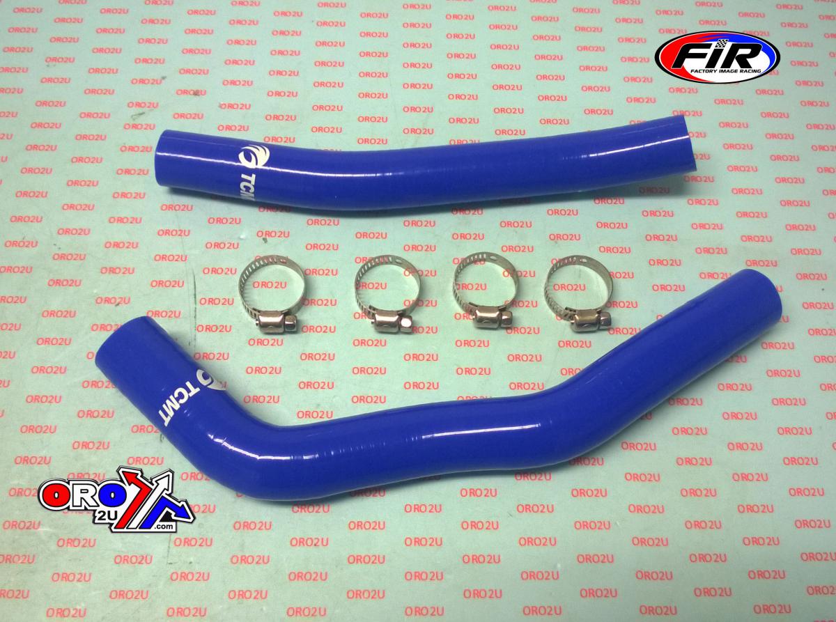 HOSE KIT 2pcs 02-20 YZ85 BLUE, SILICONE RADIATOR YAMAHA 4ES-12481-10-00 5PA-12482-00-00 thumbnail 2