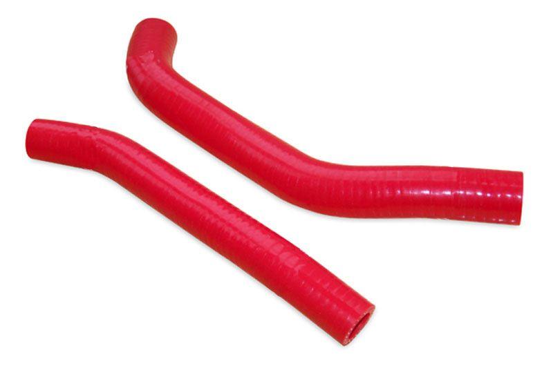 HOSE KIT 2pcs 02-20 YZ85 RED, SILICONE RADIATOR YAMAHA image 1