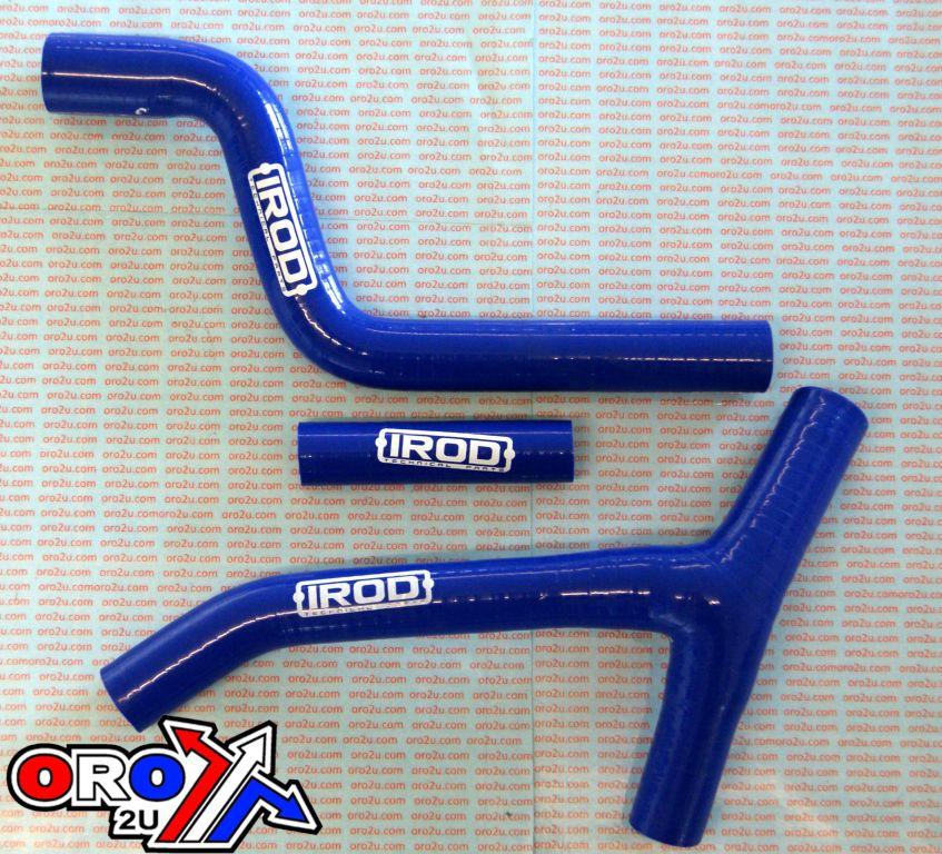 HOSE Y KIT 3pcs 10-13 YZF250 YZ250F BLUE, SILICONE RADIATOR YAMAHA, IROD 010051 x 3 pcs image 1