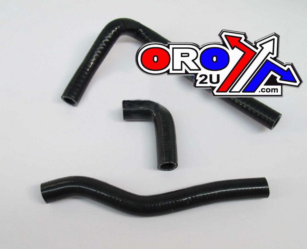 HOSE KIT 3pcs  KX65, RM65 BLACK, SILICONE RADIATOR thumbnail 2