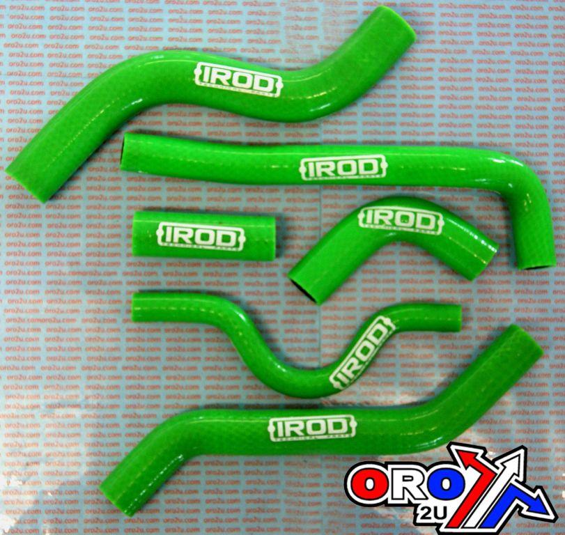 HOSE KIT 6pcs  KXF250 2006 KAW, SILICONE RADIATOR COOLING, IROD 010020 image 1