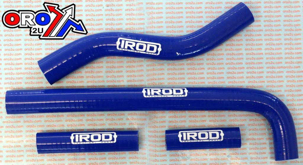 HOSE KIT 4pcs 02-08 YZF250, 01-05 WRF250, SILICONE RADIATOR YAMAHA, IROD 010048 image 1