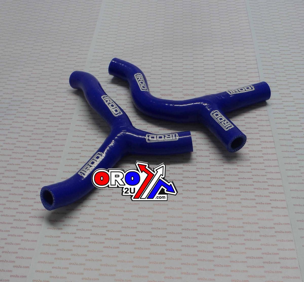 HOSE Y KIT 2pcs 85 TC 2014-17 HUSKY, SILICONE RADIATOR BLUE, IROD 010082 image 1