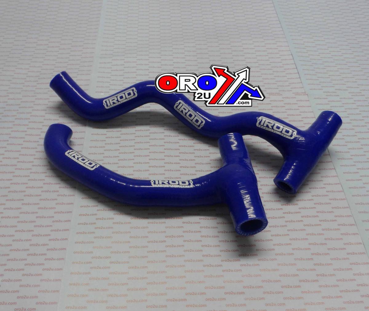 HOSE T KIT 2pcs SHERCO SEI 450 14-20, SILICONE RADIATOR BLUE, IROD 010070 image 1