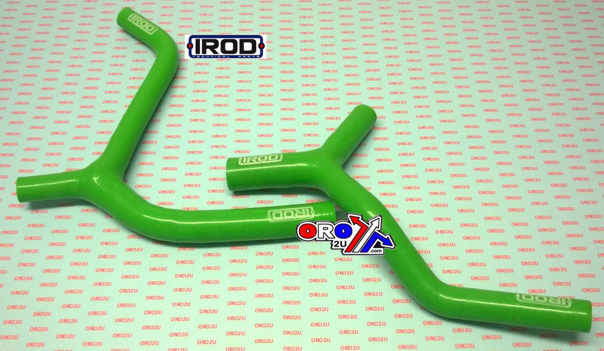 HOSE Y KIT 2pcs KX450F KAWASAKI KXF450, 16-17 SILICONE RADIATOR RED, IROD 010100