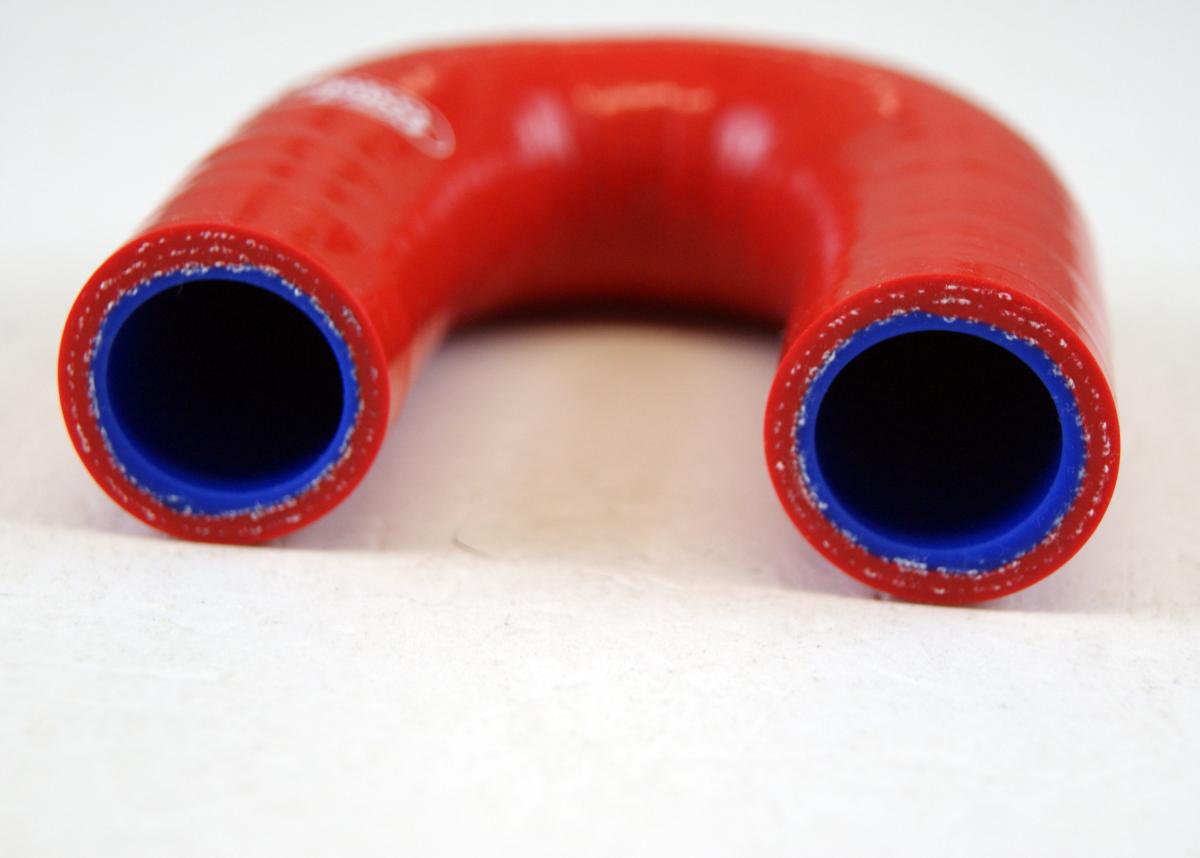 SILICONE HOSE 19MM 180 BEND, RED, UNIVERSAL AIR, WATER, INTAKE thumbnail 2