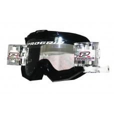 PROGRIP BASELINE XL ROLL OFF, 36MM X/LARGE GOGGLE RNR, PG3201/RO/XL.BK BLACK image 1