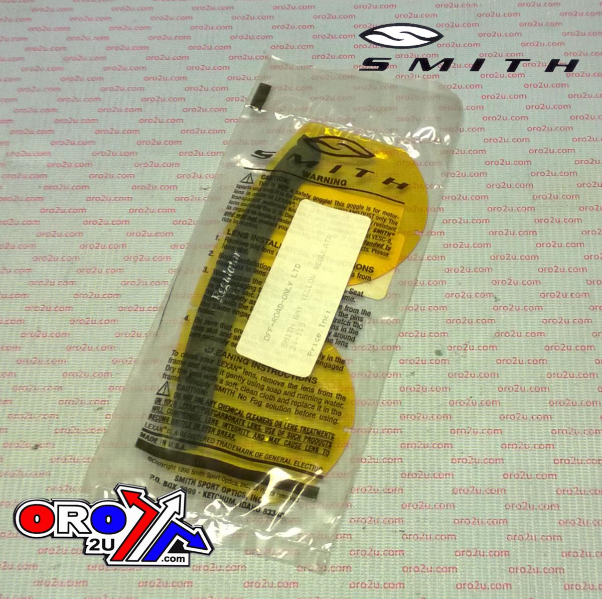 SMITH SMX YELLOW REGULATR thumbnail 2