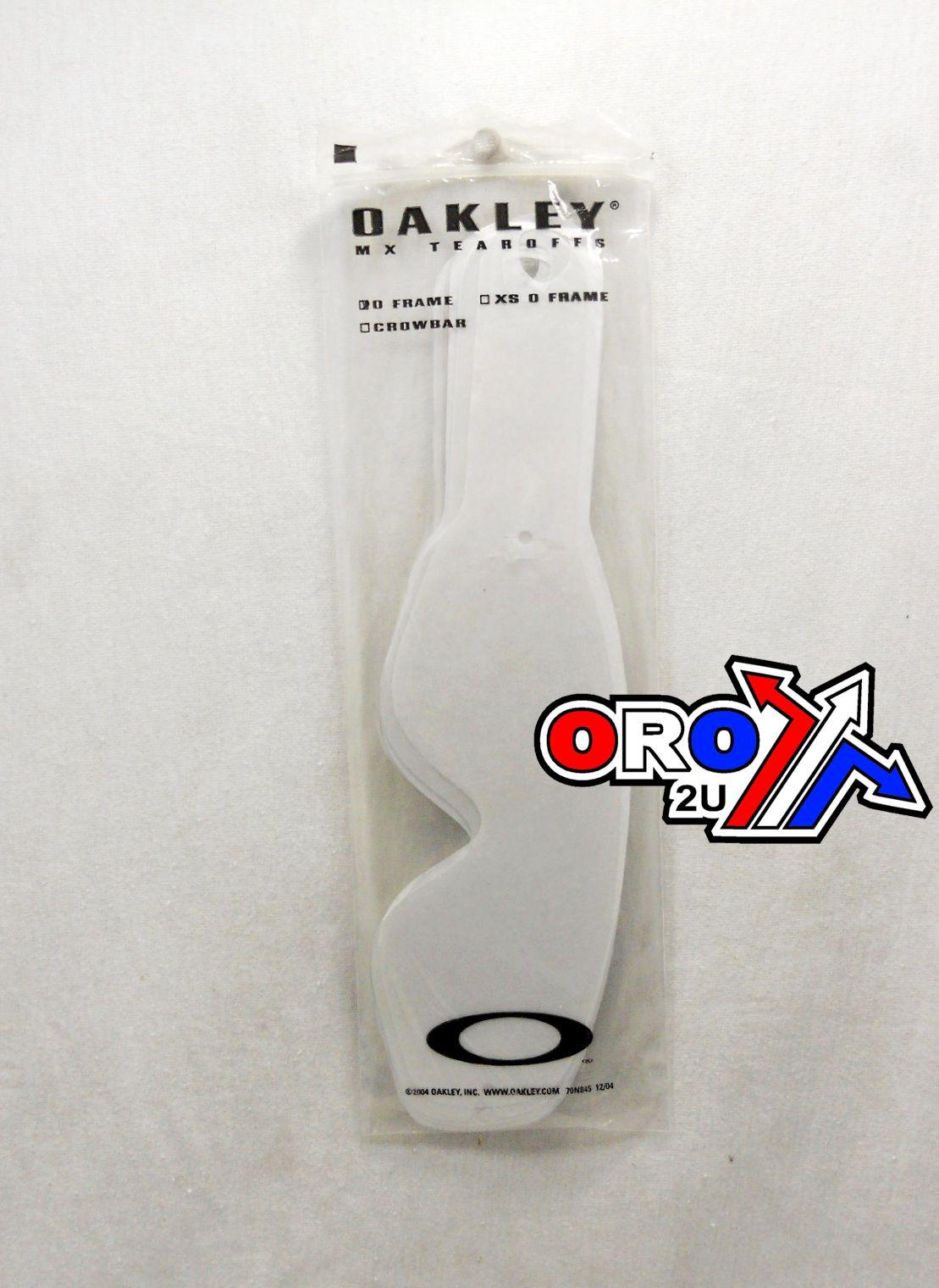 OAKLEY TEAROFFS PK/25, OAKLEY 01-149, OAKLEY O-FRAME 2000 thumbnail 2