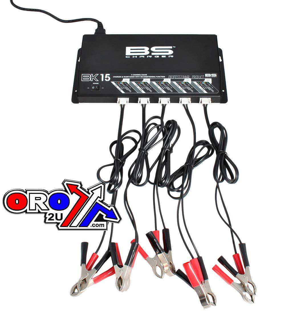 BATTERY CHARGER 12V 5 x 1.5A, 5 BANK CHARGER, 700534, BS-BK15, !!! *** EU SOCKET *** !!! thumbnail 2