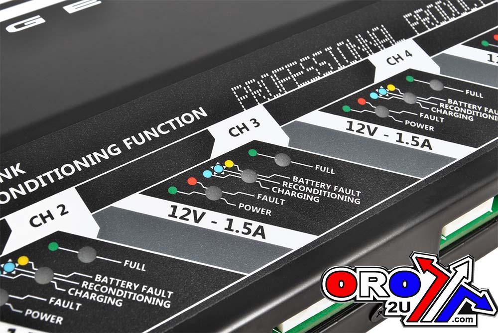 BATTERY CHARGER 12V 5 x 1.5A, 5 BANK CHARGER, 700534, BS-BK15, !!! *** EU SOCKET *** !!! thumbnail 4