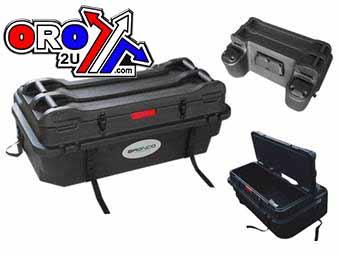 ATV 120L REAR CARGO BOX WITH BACKREST PAD – UNIVERSAL FITMENT thumbnail 2