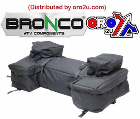 REAR RACK BAG BLACK, BRONCO AT-16051 thumbnail 2