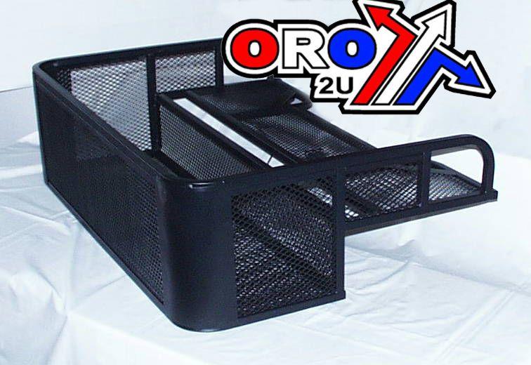 ATV STEEL CARGO RACK / WIRE BASKET, REAR DROP 105x73cm, ((fitting kit not included)) thumbnail 4