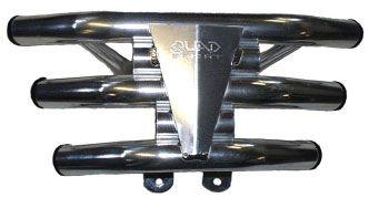 FRONT BUMPER BAR TRIBAR KFX700, ALUMINIUM ATV, QUAD