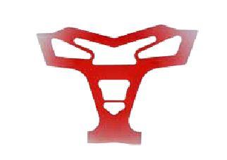 DECAL PHD BUMPER RED, 122011637 image 1