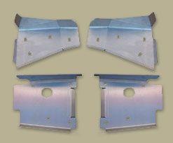 A-ARM SKID PLATES ALUMINUM 08-14 POLARIS RZR 800. 721A RICOCHET