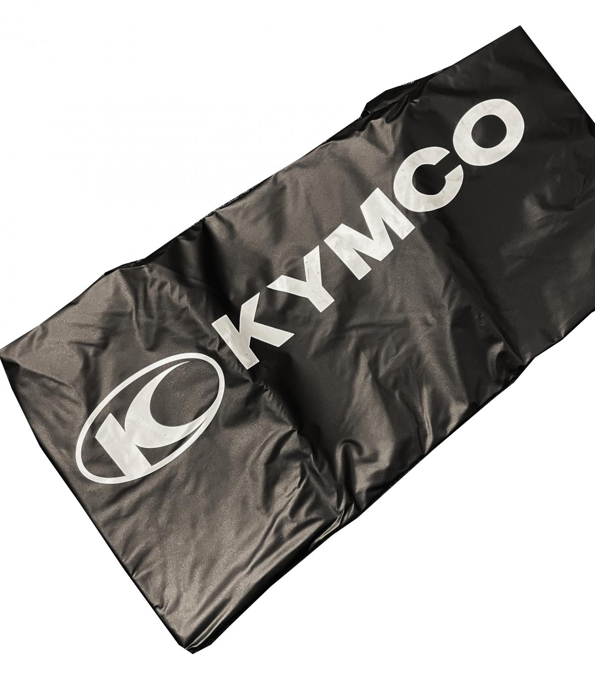 UNIVERSAL ATV COVER WEATHER PROTECTOR - KYMCO LOGO, VEHICLE QUAD BIKE BUGGY SHIELD STORAGE COVER SHEET, UNIVERSAL FITMENT thumbnail 2