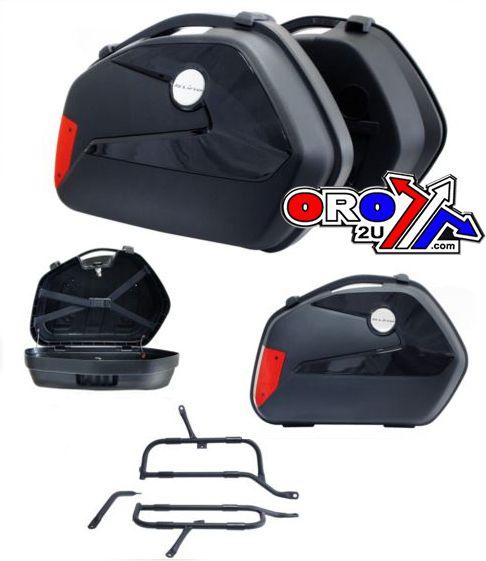 PAIR PANNIER PLASTIC BOX 22L thumbnail 3