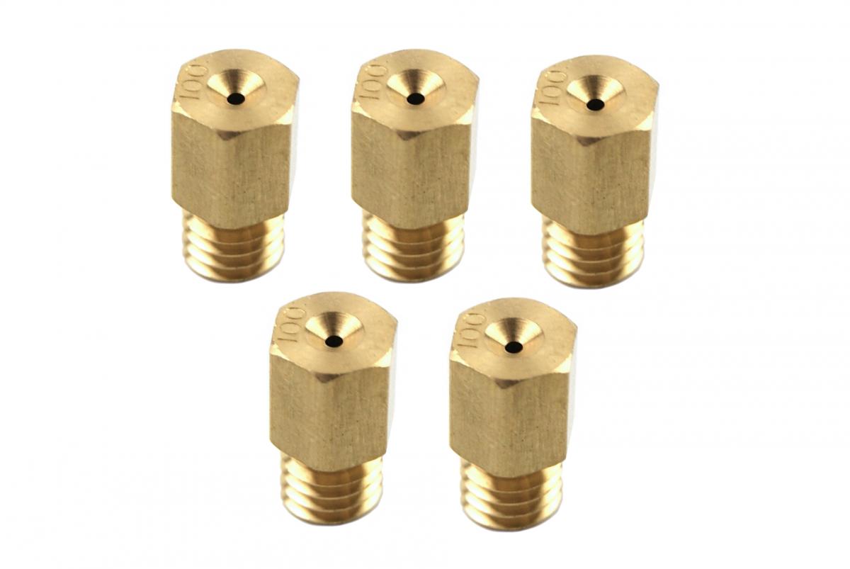 JET 100 BRASS MIKUNI4/042, PROX 47.100 PACK-5
