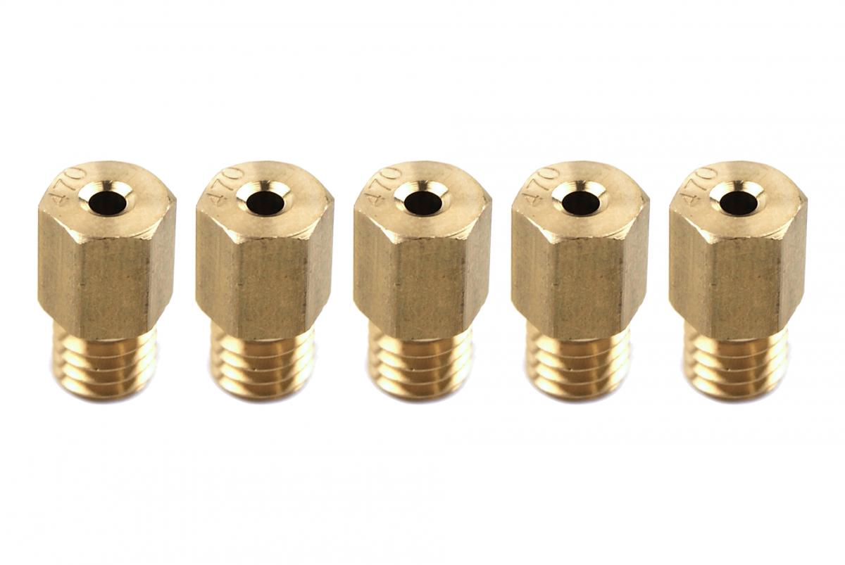 JET 470 BRASS MIKUNI4/042, PROX 47.470 PACK-5