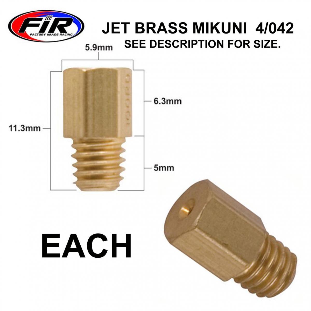 JET 540 BRASS MIKUNI4/042 thumbnail 3