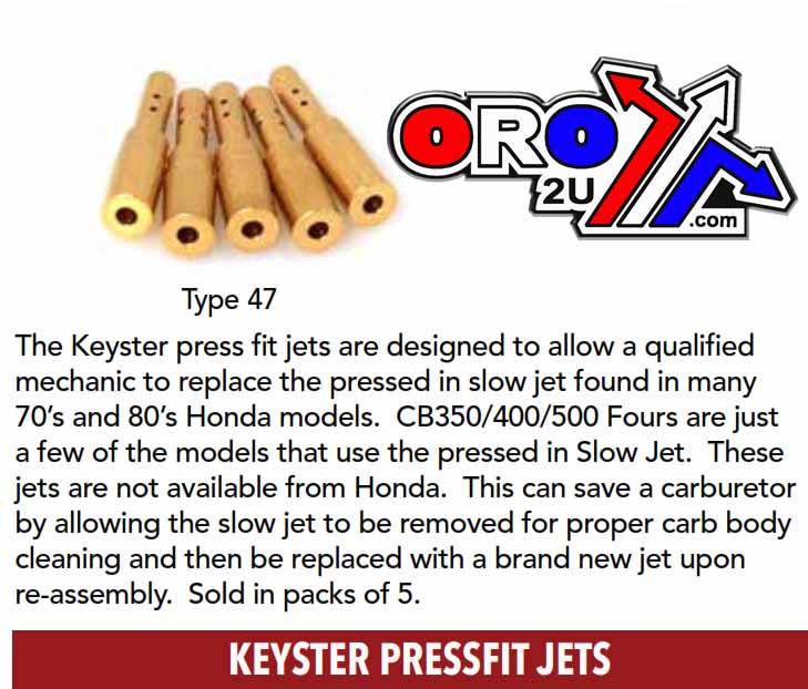 35 SLOW JET KEYSTER TYPE 47 18-5862 image 1
