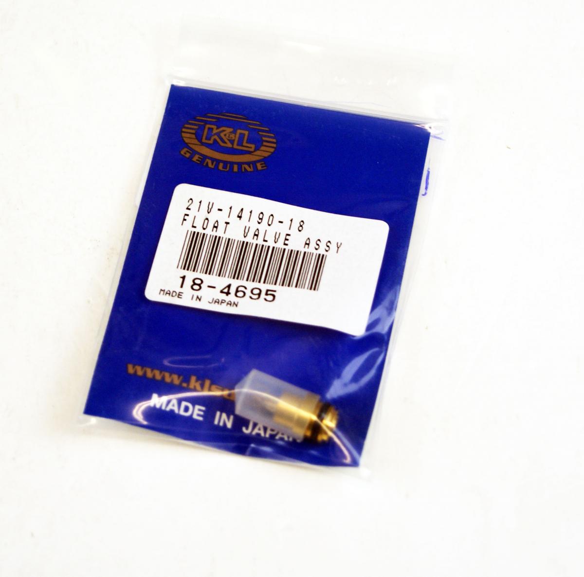 FLOAT VALVE ASSEMBLY Mikuni, 21V-14190-18-00, KL18-4695 thumbnail 3