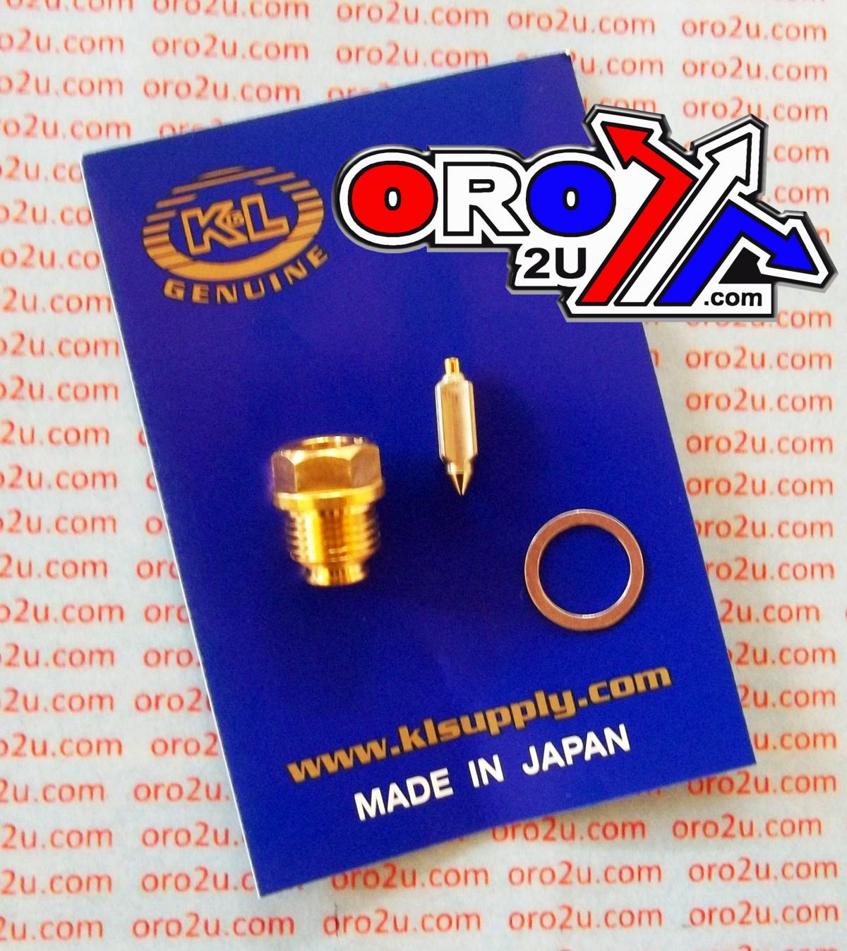 FLOAT VALVE 13370-44010, K&L 18-4700 MIKUNI, KL18-4700 thumbnail 2